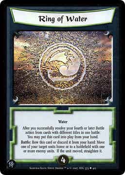 L5R : RING : Ring of Water - (Promo SAM 2007) - FOIL version