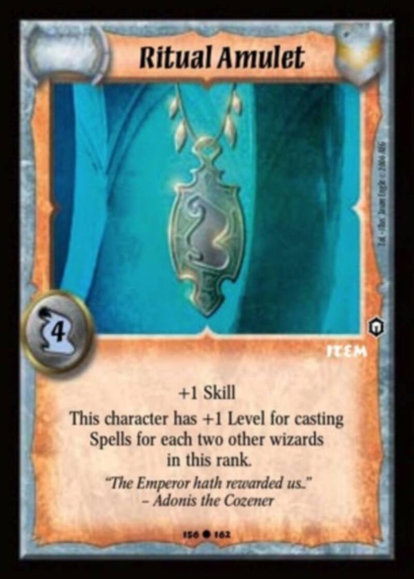 Warlord Saga of the Storm : Ritual Amulet - C - TOL
