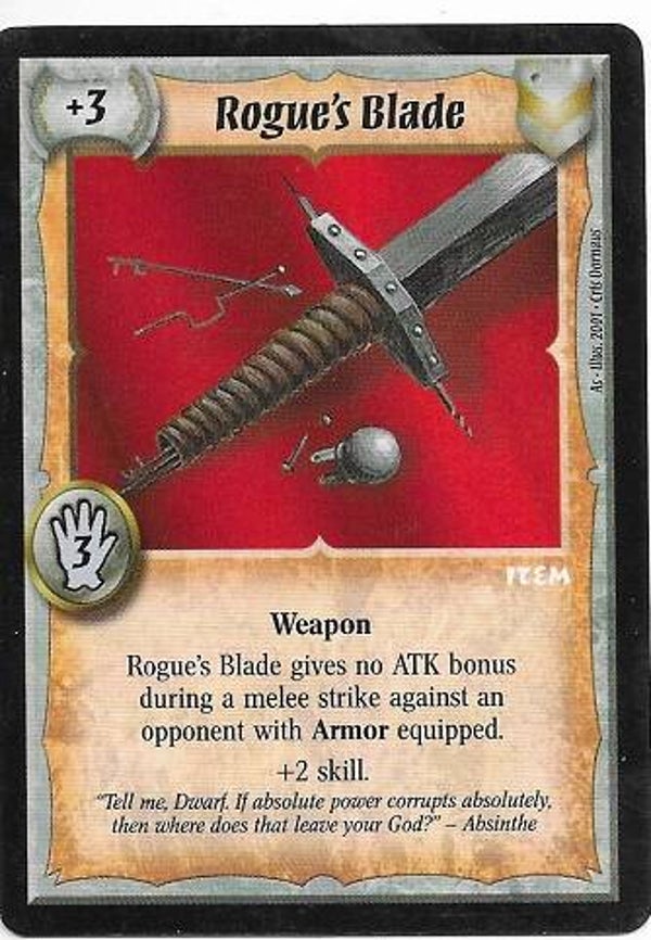Warlord Saga of the Storm : Rogue's Blade (BK Deck special)