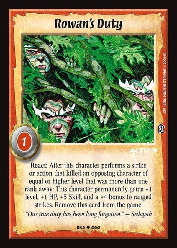 Warlord Saga of the Storm : Rowan's Duty - U - (L2P)