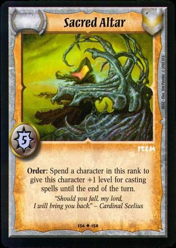 Warlord Saga of the Storm : Sacred Altar - U - SI