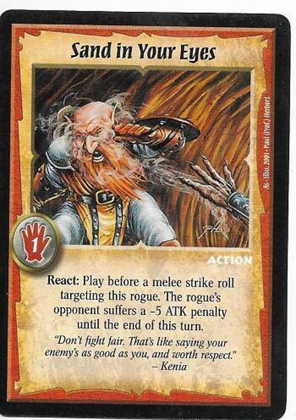 Warlord Saga of the Storm : Sands in Your Eyes (BK Deck special)
