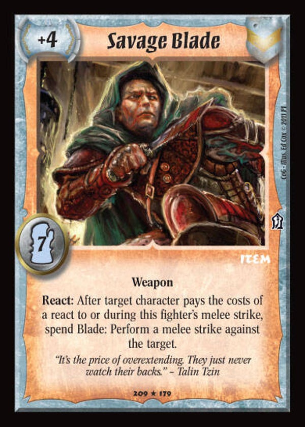 Warlord Saga of the Storm : Savage Blade - R - COG