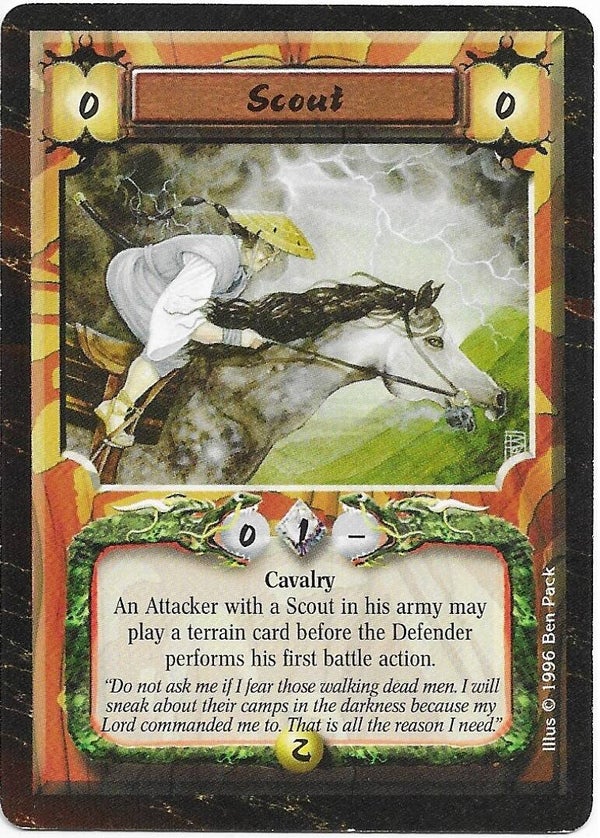 L5R : FOLLOWER : Scout (Time of the Void R.C. (ToV)) - "FIXED REPRINT"