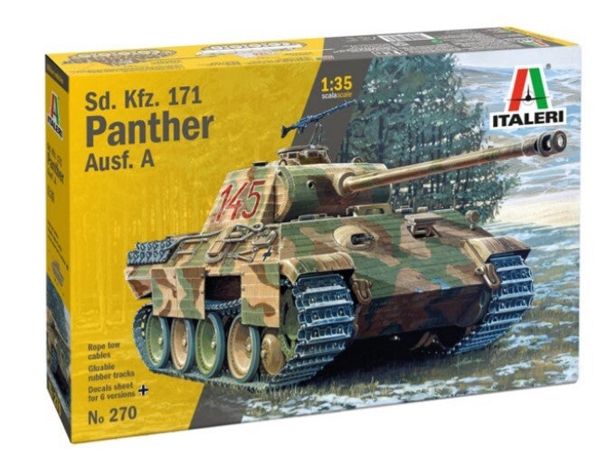 ITALERI : REF : 270 : 1:35 : German Sd.Kfz.171 Panther Ausf. A