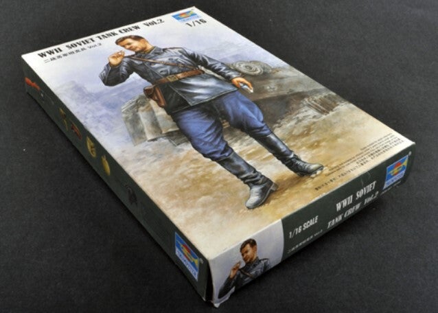 TRUMPETER : REF : 00702 : 1:16 ! FIG : Russian : Soviet Tank Crew Vol.2 (WWII)