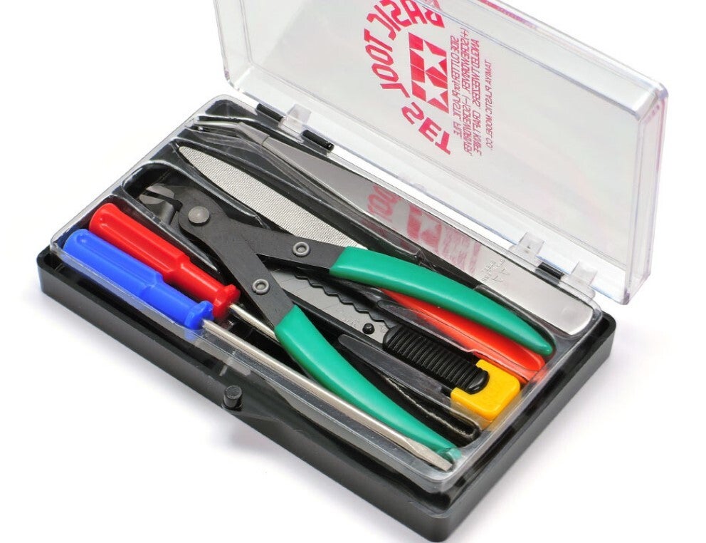 TAMIYA : REF : 74016 : TOOLS SET / SET D'OUTILS : Basic Tool Set / Set d'Outils de Base