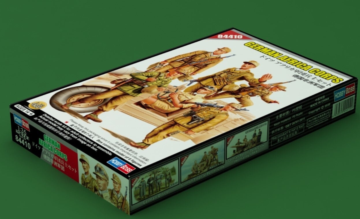 HOBBY BOSS : REF : 84410 : 1:35 : German Africa Corps (DAK) (Fig.6)