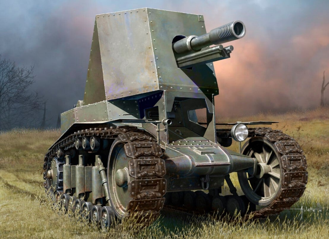 HOBBY BOSS : REF : 83875 : 1:35 : SOVIET : SU-18 SPH (Self-Propelled Guns  / Canons Automoteurs) ("1929-1930") (Inter War Period)