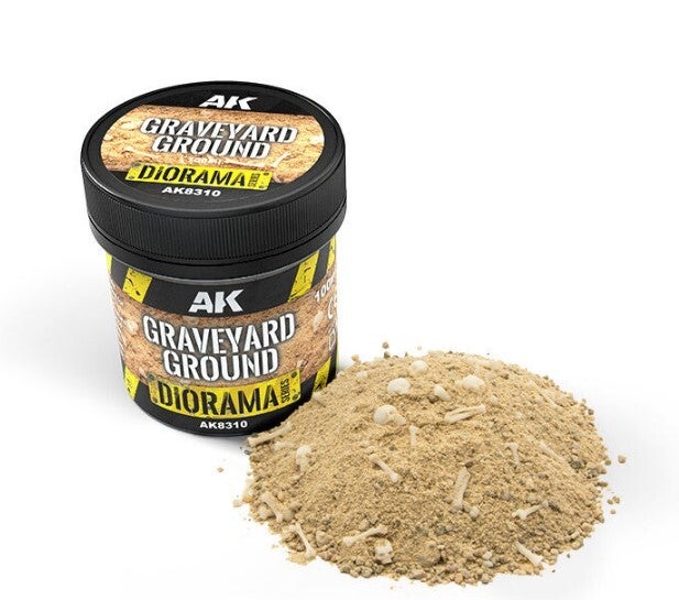 AK INTERACTIVE : REF : AK8310 : FOR DIORAMA : Graveyard Ground (100 ml)