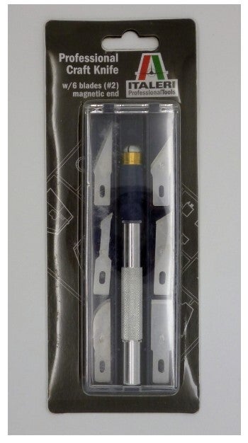 ITALERI : REF : 50822 : TOOLS : Professional Craft Knife with 6 Blades #2