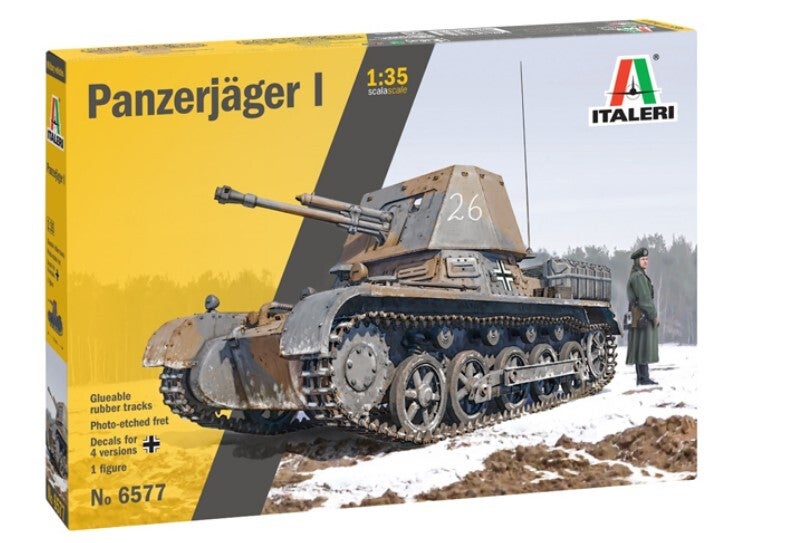 ITALERI : REF : 6577 : 1:35 : German Panzerjäger I (Tank Destroyer)