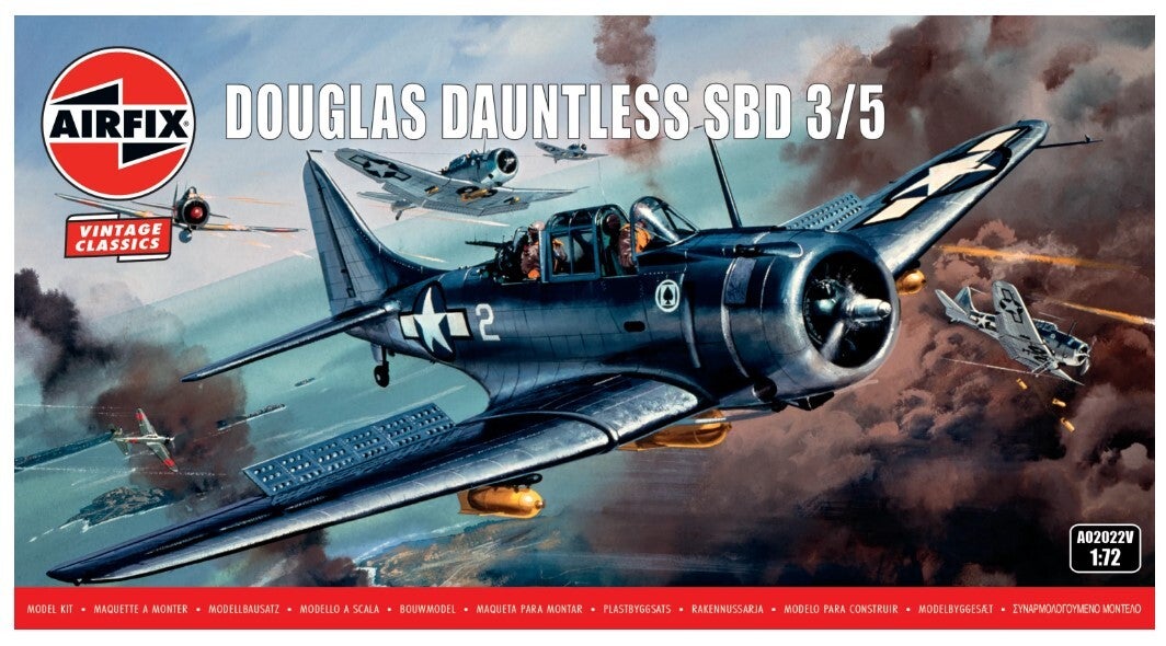 AIRFIX : REF : A02022V : 1:72 : Vintage Classics Series : US : DOUGLAS : Dauntless SBD 3/5