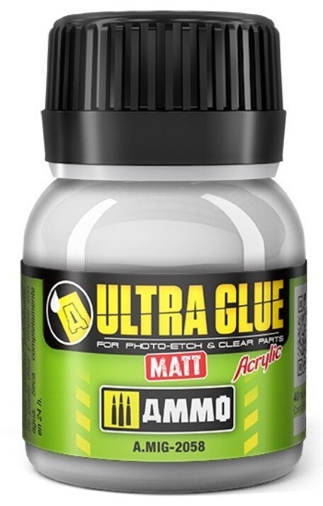 AMMO BY MIG J. : COLLE : REF : A.MIG-2058 : Ultra Glue Matt for Photo-Etch and Clear Parts