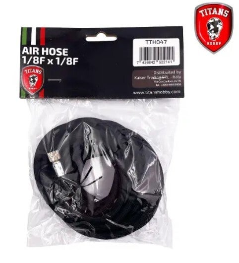 TITANS HOBBY (AMMO / COLLE 21) : REF : TTH047 : AIRBRUSH ACCESSORY / ACCESSOIRE AEROGRAPHE : Dia Connector Pipe. 7.5x4.5 mm / Tuyau connecteur dia.7,5x4,5mm