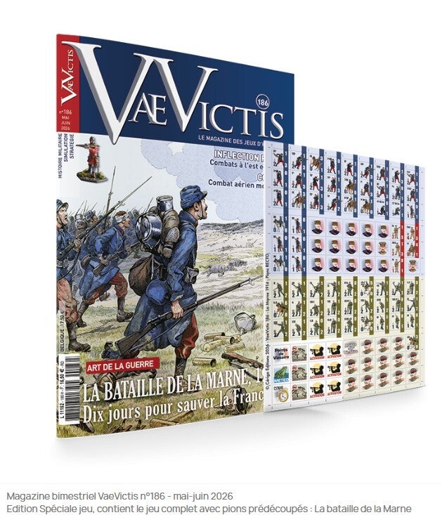MAGAZINE : VAE VICTIS : N 186 - EDITION JEU (Mai-Juin 2026)