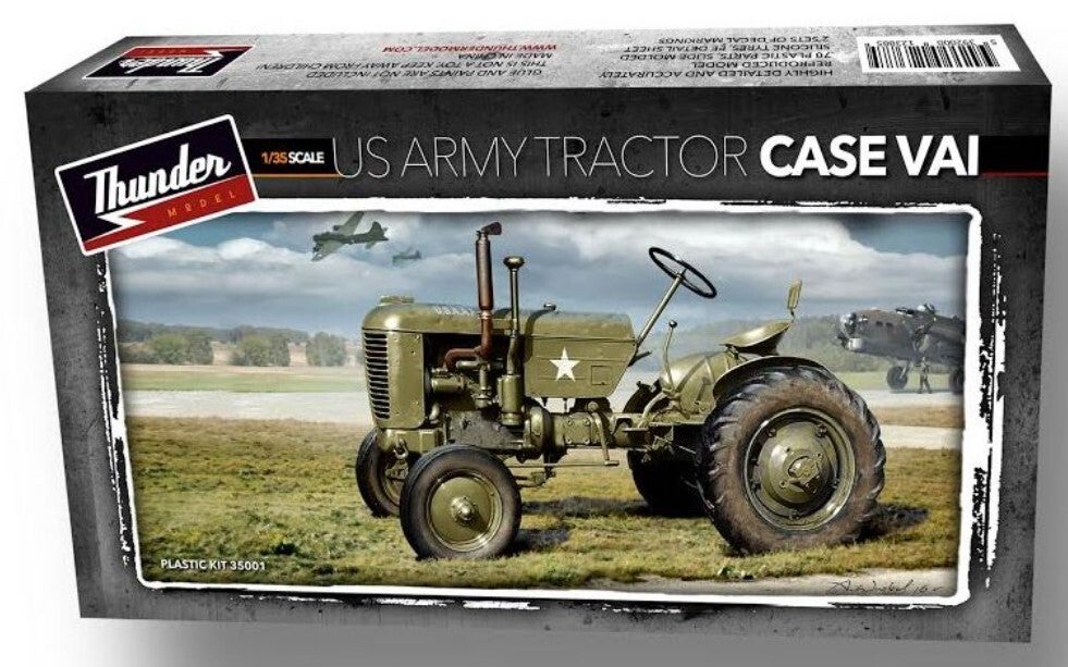 THUNDER MODEL : REF : 35001 : 1:35 : US : US Army Tractor Case VAI