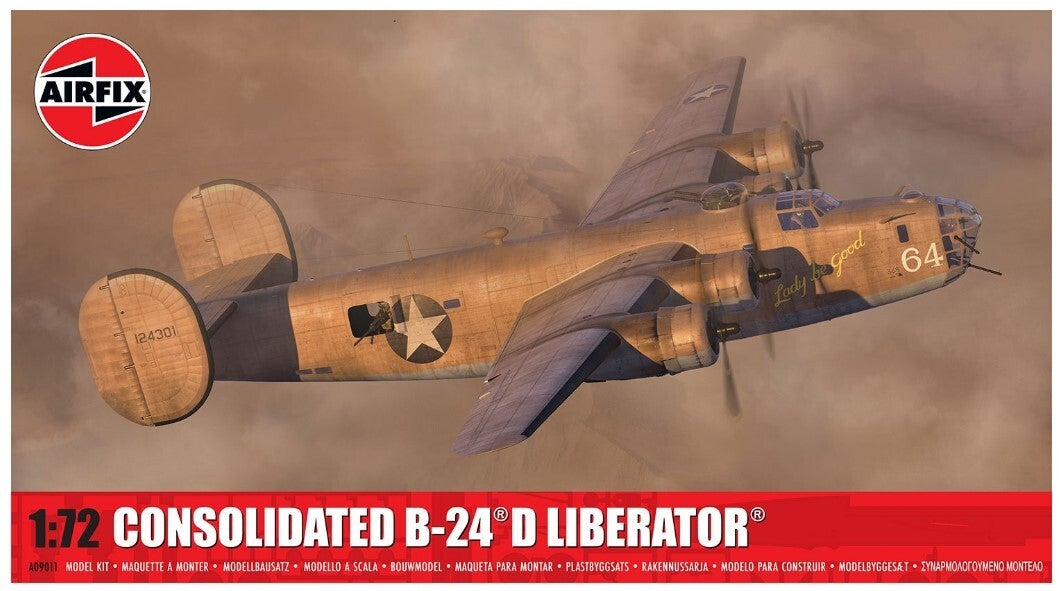 AIRFIX : REF : A09011 : 1:72 : US : CONSOLIDATED : B-24D (Liberator)