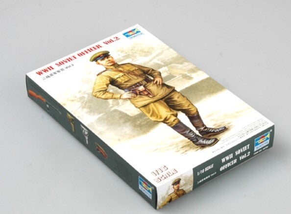 TRUMPETER : REF : 00704 : 1:16 ! FIG : Russian : Soviet Officer Vol.2 (WWII)