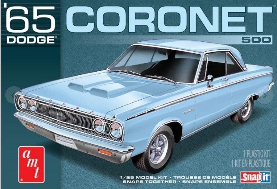 AMT : REF : AMT 1176 : 1:25 : US : DODGE : Coronet (1965)