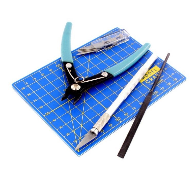 MODELCRAFT : REF : PTK1009 : TOOLS SET / SET D'OUTILS : 9 Pce Plastic Modelling Tool Set