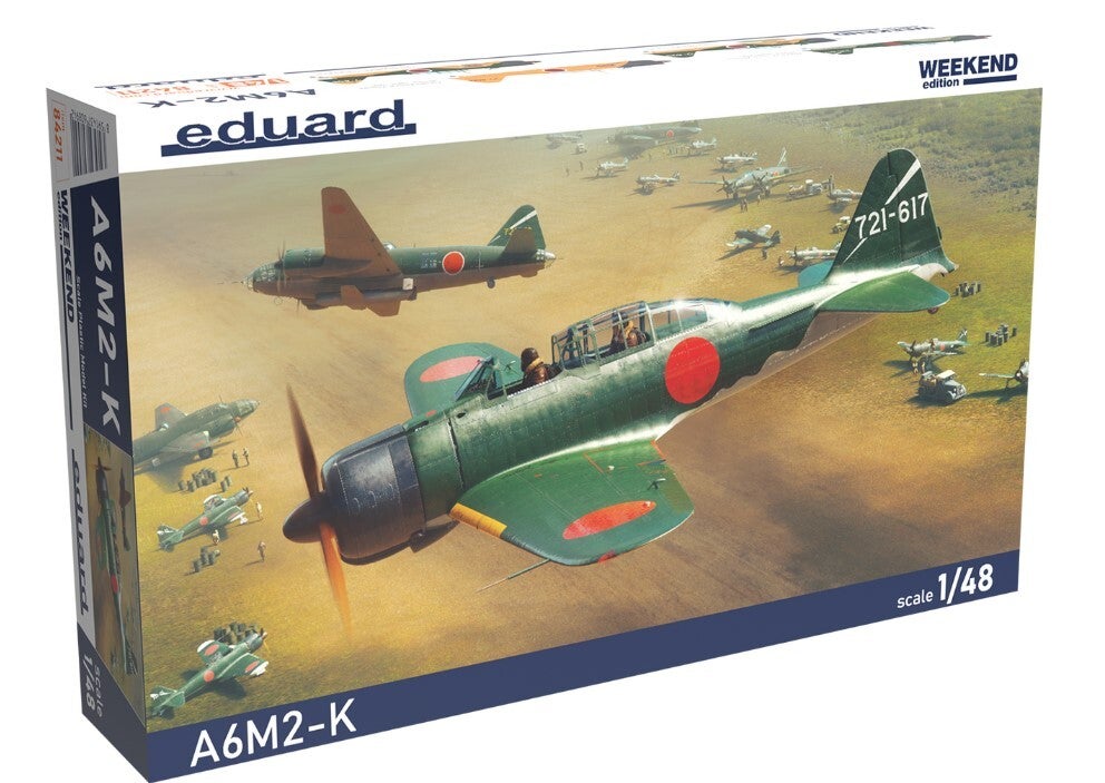 EDUARD : REF : 84211 : 1:48 : JAPAN : Mitsubishi : A6M2-K (WEEKEND EDITION)