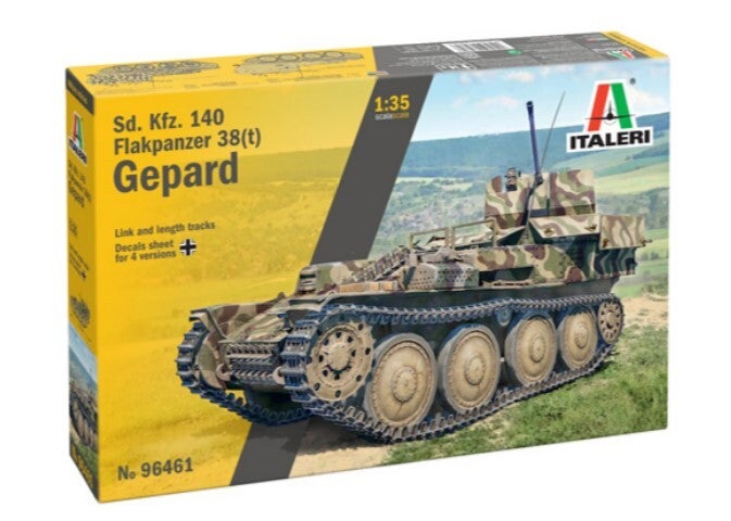 ITALERI : REF : 96461 : 1:35 : German Sd. Kfz. 140 Flakpanzer 38(t) ("Gepard")