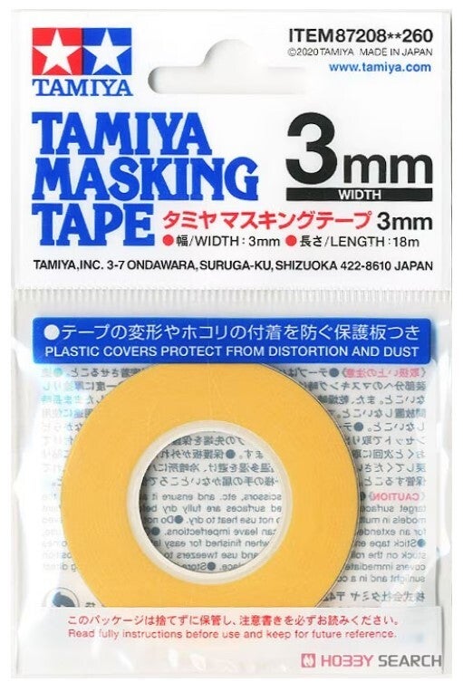 TAMIYA : REF : 87208 : ACCESSORY : Masking Tape / Bande Cache (3mm)