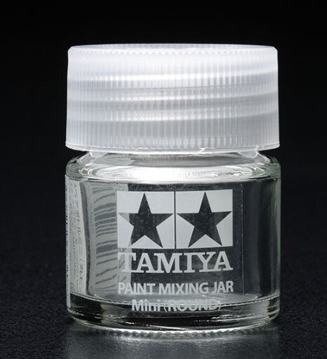 TAMIYA : REF : 81044 : TOOL / OUTILLAGE : Paint Mixing Jar Mini (Square) / Pot Mélangeur de Peinture Mini (Carré) (46 ML)