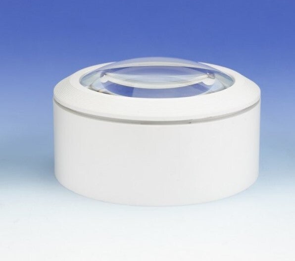 SHESTO : (LIGHTCRAFT) : REF : LC1875: HANDHELD MAGNIFIER (LOUPE PORTATIVE) : LED Dome Magnifier / Loupe à Dôme LED