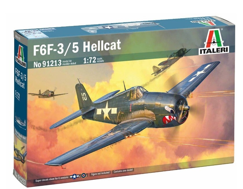 ITALERI : REF : 91213 : 1:72 : US : GRUMMAN : F6F-3/5 (Hellcat)