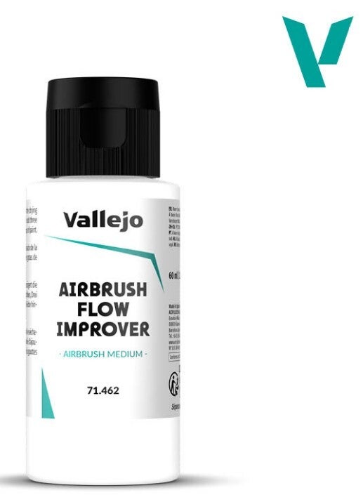 VALLEJO : REF : VAL71462 : Auxiliary : AIRBRUSH FLOW IMPROVER (60 ML) (AMELIORATEUR DE FLUX D'AEROGRAPHE)