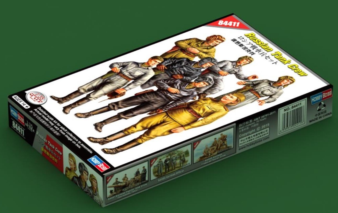 HOBBY BOSS : REF : 84411 : 1:35 : SOVIET : Tank Crew (Fig.7 ?)