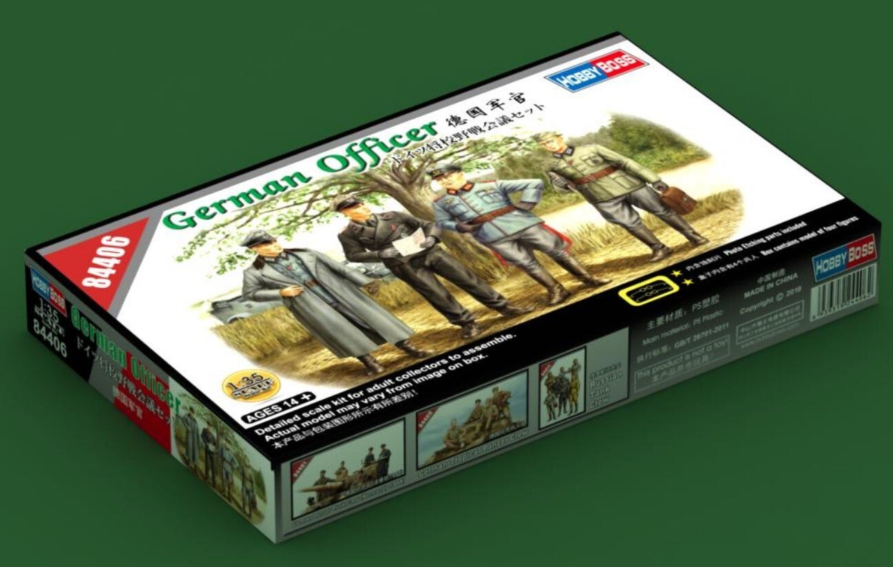 HOBBY BOSS : REF : 84406 : 1:35 : German Officer (Fig.4)