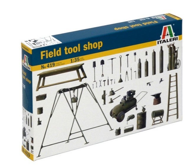 ITALERI : REF : 419 : 1:35 : ACCESSORY : Field tool shop