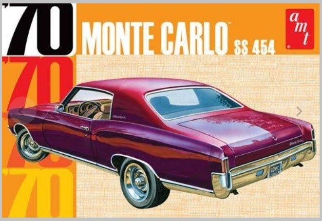 AMT : REF : AMT 928 : 1:25 : US : CHEVROLET : Chevy Monte Carlo (1970)