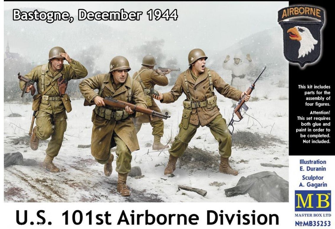 MASTER BOX LTD : REF : 35253 : 1:35 : US : 101st Airborne Division (Bastogne, December 1944) (Fig.4)