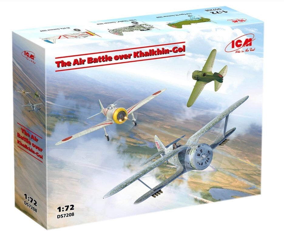 ICM : REF : DS7208 : 1:72 : AIRKIT MODELE SET : The Air Battle over Khalkhin-Gol (1939) (3)
