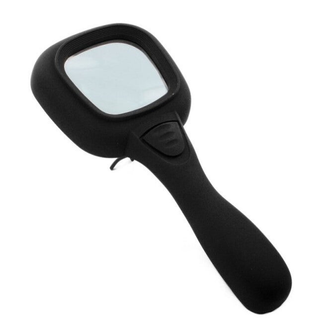 SHESTO : (LIGHTCRAFT) : REF : LC1901 : HANDHELD MAGNIFIER (LOUPE PORTATIVE) : LED With Inbuilt Stand / LED avec Support Intégré (4 X)