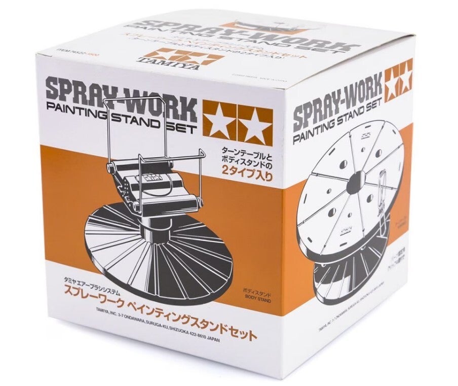 TAMIYA : REF : 74522 : TOOL / OUTILLAGE : Spray-Work Painting Stand Set / Supports de Mise en Peinture
