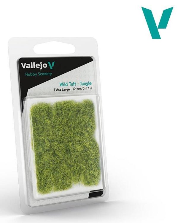 VALLEJO : REF : SC428 : 1:35 : FOR DIORAMA : SCENERY : PLANT / TREE : Wild Tuft – Jungle