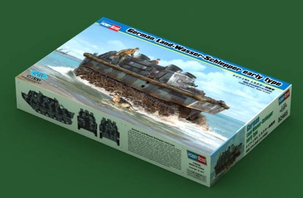 HOBBY BOSS : REF : 82465 : 1:35 : German Land-Wasser-Schlepper (Early Type) (Amphibious Tractor / Tracteur Amphibie) (LWS)