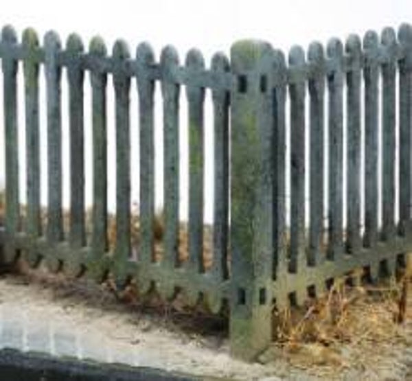 HD MODELS : REF : HDM35003 : 1:35 : DIORAMA ACCESSORY : Italian Rail Fence / Clôture Ferroviaire Italienne