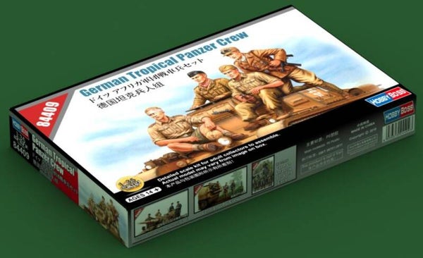 HOBBY BOSS : REF : 84409 : 1:35 : German "Tropical" Panzer Crew (DAK) (Fig.4)