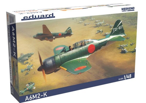 EDUARD : REF : 84211 : 1:48 : JAPAN : Mitsubishi : A6M2-K (WEEKEND EDITION)