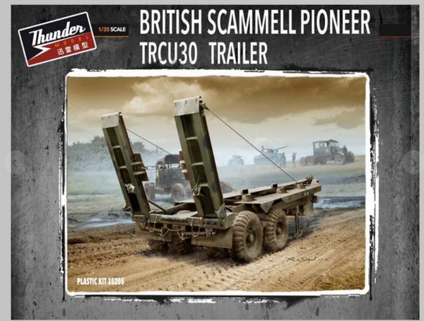 THUNDER MODEL : REF : 35205 : 1:35 : UK : Scammell Pioneer : TRCU30 (Trailer / Remorque)