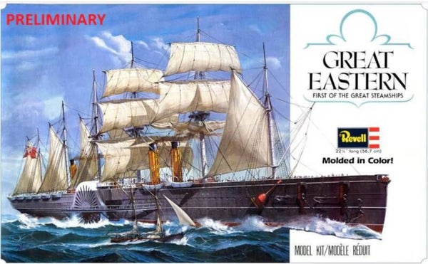 REVELL : REF 05608 : 1:388 : UK : Great Eastern (First of the Great Steamships) (1860-1889)