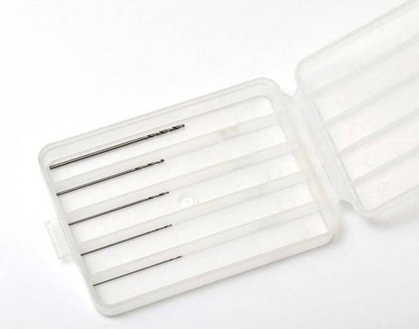 TAMIYA : REF : 74044 : TOOL / OUTILLAGE : Fine Drill Set / Jeu de Forets Fins (0,3 - 0,4 - 0,5 - 0,6 - 0,8 mm)