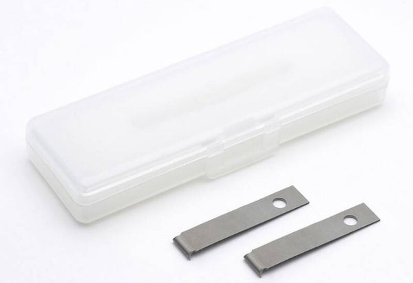 TAMIYA : REF : 74161 : TOOL / OUTILLAGE : Modeler's Knife Pro Replacement Blade (Scrapper (Grattoir) , 2pcs)