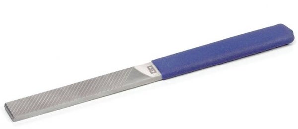 TAMIYA : REF : 74058 : TOOL / OUTILLAGE : Plastic Modeling File (Flat 16 MM Width) / Lime Plate (16 MM)